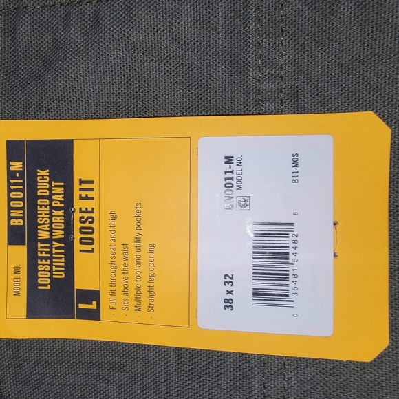 Carhartt Olive Green Chinos Classic Style - Picture 2 of 12